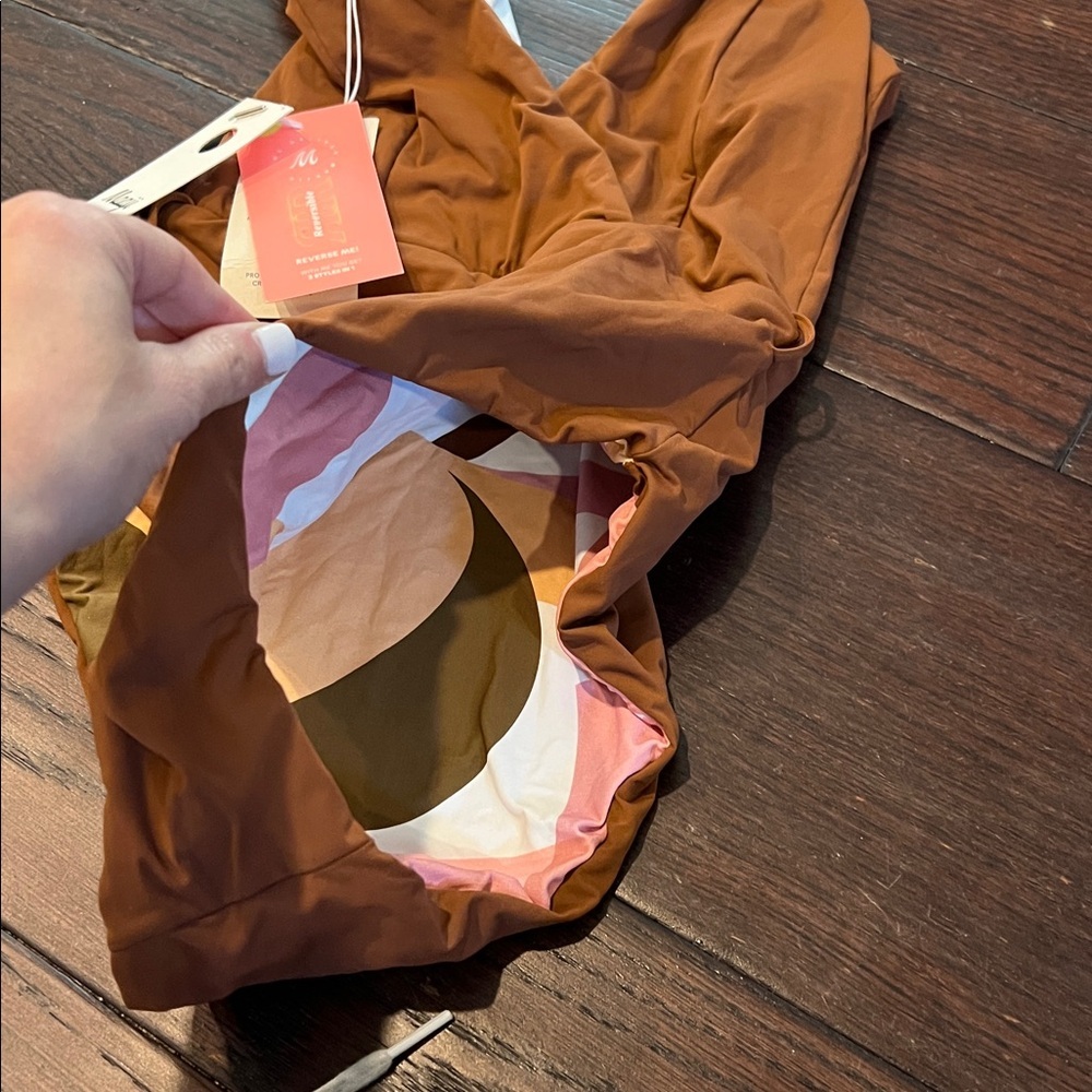 Maaji reversable Brown and multicolor One Piece Swimsuit - Picture 3 of 5